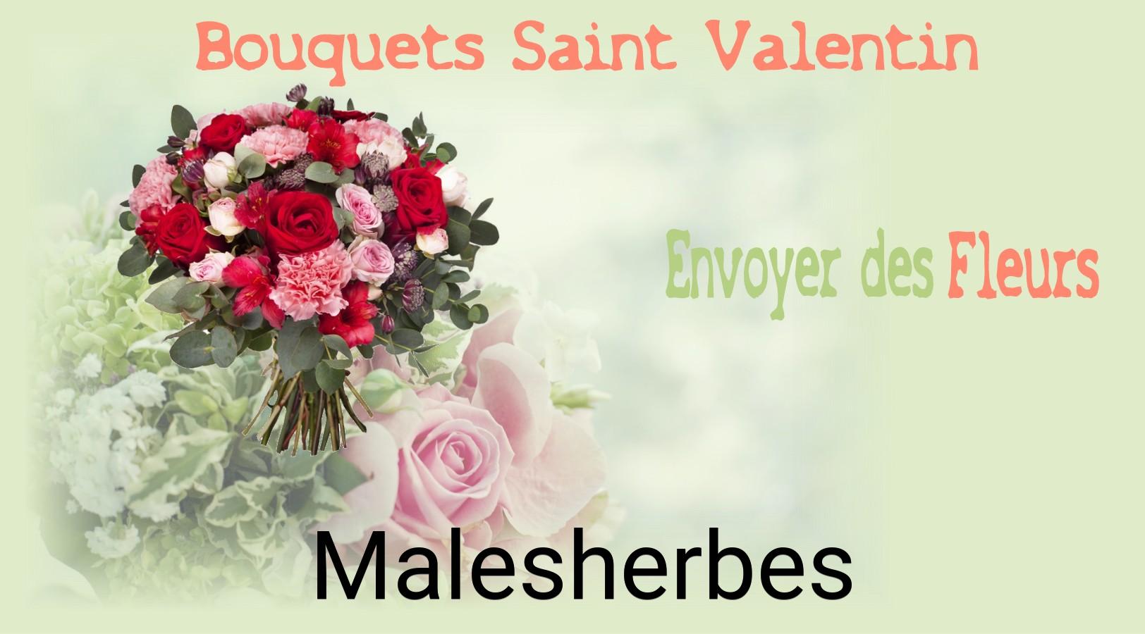 Roses de Saint-Valentin livrées à Malesherbes